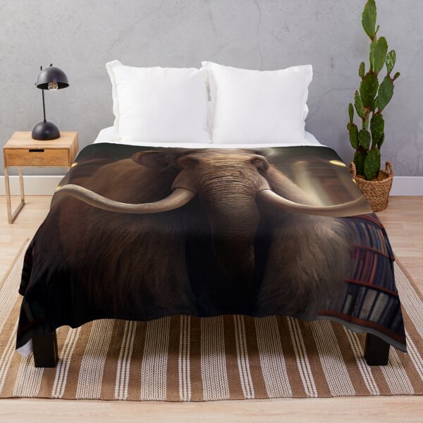 Artikelvorschau, The Librarian Mammoth Digital Painting entworfen und verkauft von CodeAndColors.