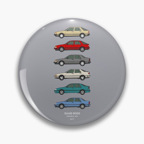 Item preview, Saab 9000 Classic Car Collection designed and sold by RJWautographics.