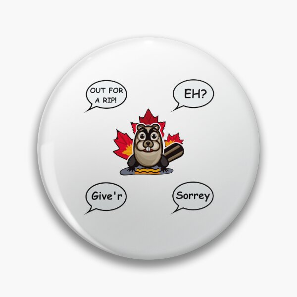 Item preview, Canada Sticker Pack with Super Canadian Beaver  designed and sold by GrizzlyMountain.