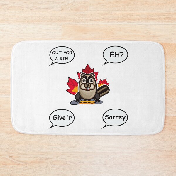 Item preview, Canada Sticker Pack with Super Canadian Beaver  designed and sold by GrizzlyMountain.