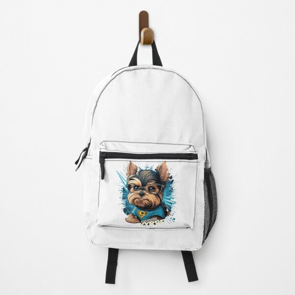 Item preview, A Superhero Dog Yorkie Brown White Black Cream Beige Man Woman Child designed and sold by Furry-BFF.