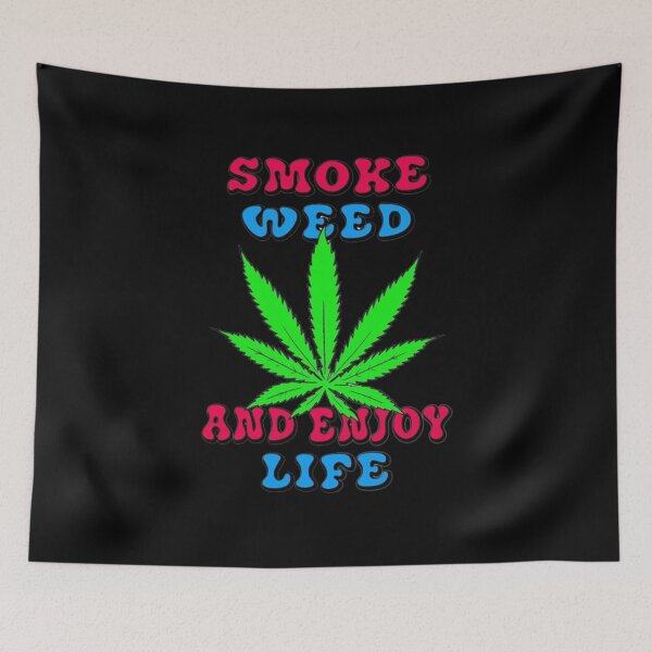 Item preview, Broma de fumar hierba: fuma hierba y disfruta de la vida designed and sold by BHM Shirts.