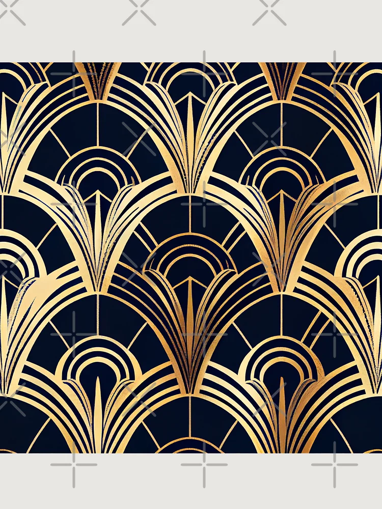 Thumbnail 6 von 6, Premium Oversized Pullover, Relaxed Art Deco Pattern Digital Painting designt und verkauft von CodeAndColors.