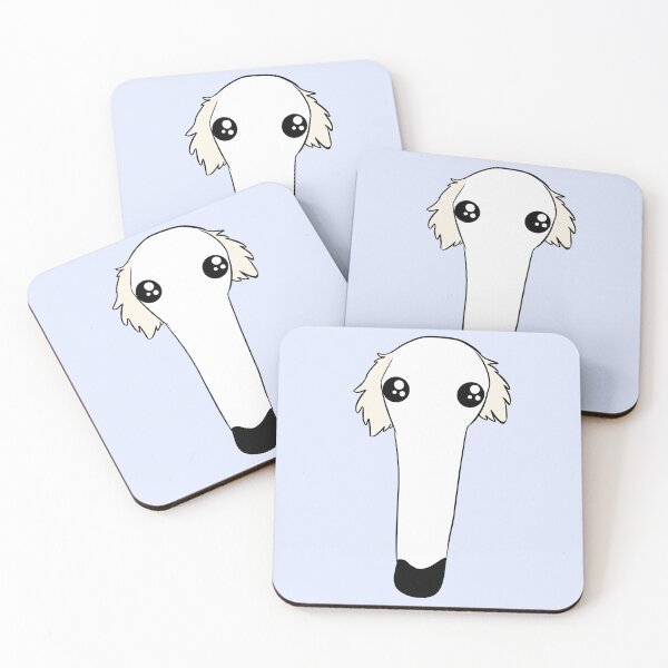 Item preview, Funny Borzoi the cute long nose dog designed and sold by Yarafantasyart.