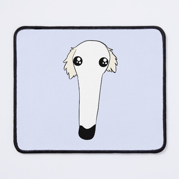 Item preview, Funny Borzoi the cute long nose dog designed and sold by Yarafantasyart.