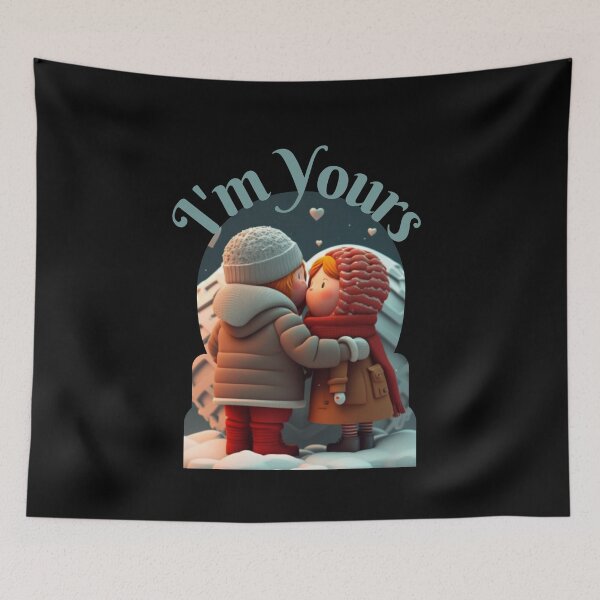 Item preview, I'm Yours - Couples - Love - Heart designed and sold by designerpriti.