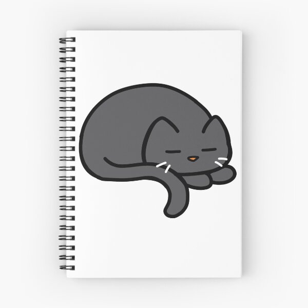 Item preview, Gato redondo de dibujos animados - Sleepy designed and sold by HJacka.