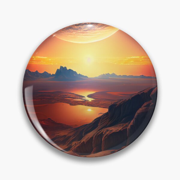 Artikelvorschau, Expanding Horizons at Sunset Digital Painting entworfen und verkauft von CodeAndColors.