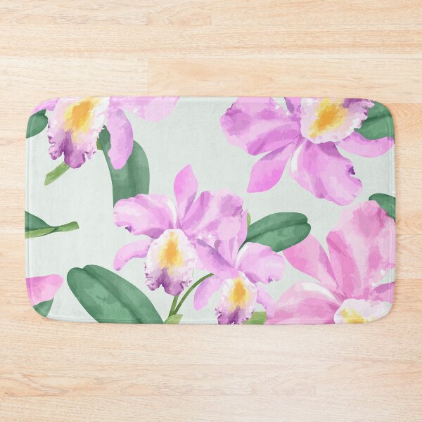 Item preview,  Watercolor Orchid Flower Market,farmers market flowers, florist market, flower market florist, exhibition, designed and sold by Tamas Das.