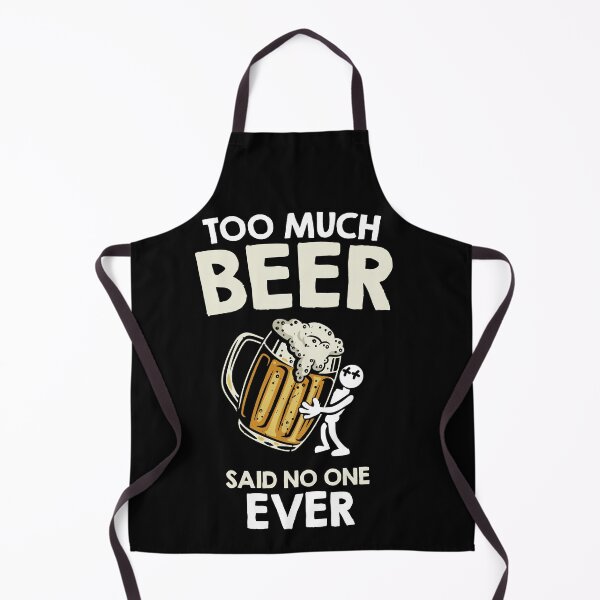 Item preview, Too much beer said no one ever designed and sold by VinagreShop.
