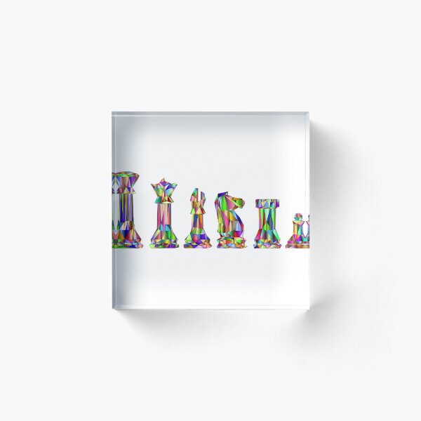 Chess Acrylic Block