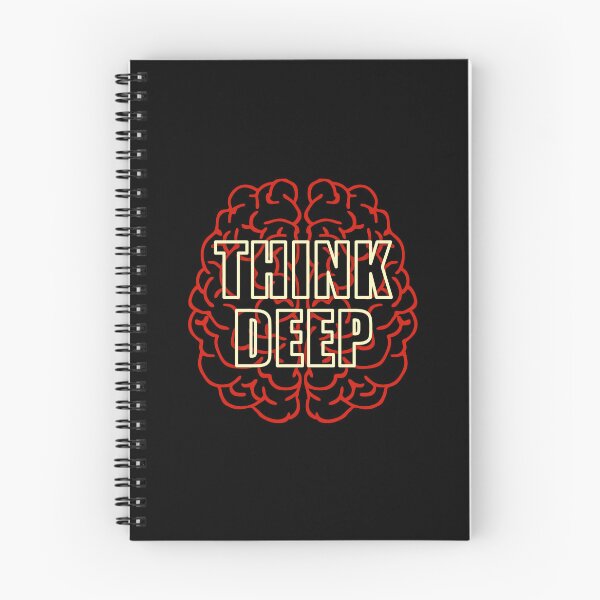 Item preview, Think Deep designed and sold by Curator Nation.