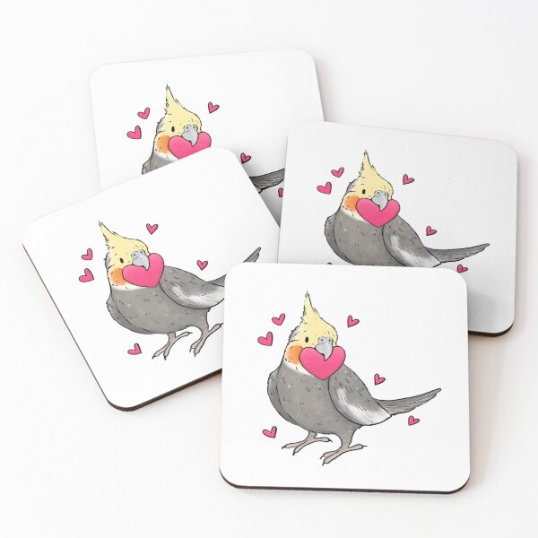 Item preview, Loveheart Cockatiel designed and sold by sillybadger.