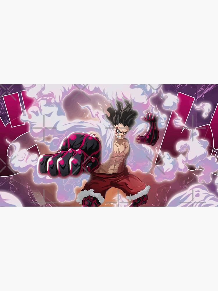 Gear 5 colored manga panel Sticker for Sale by YourDemonSlayer