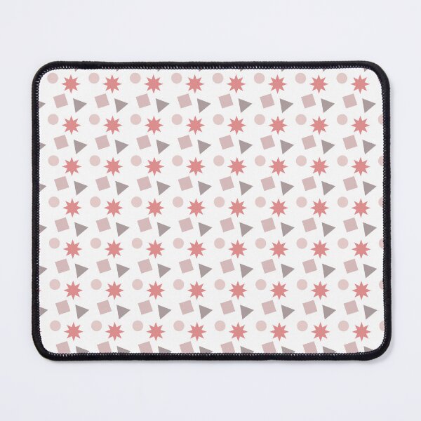 Item preview, squares, circles, triangles and stars pattern designed and sold by SunGraphicArt.