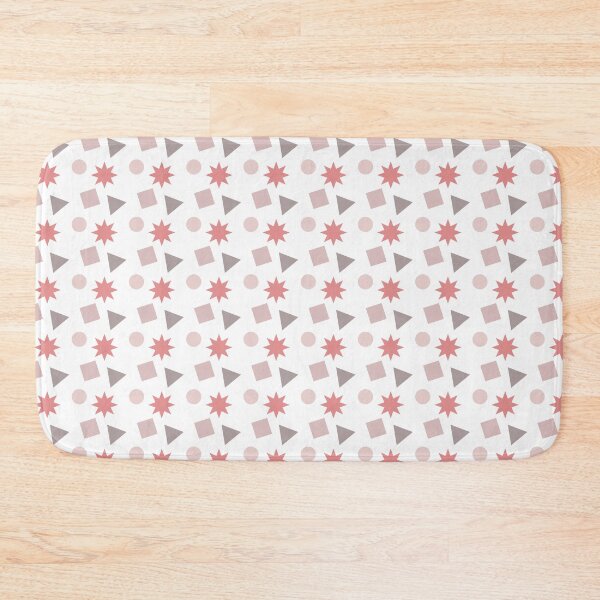 Item preview, squares, circles, triangles and stars pattern designed and sold by SunGraphicArt.