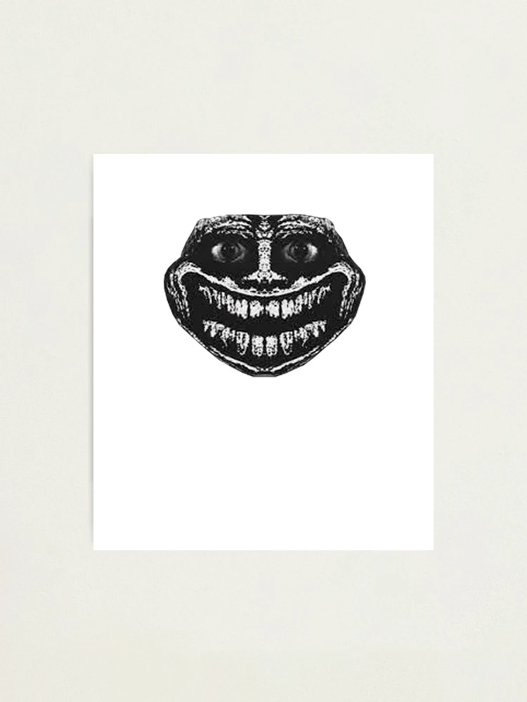 Creepy happy troll face Art Print for Sale by OHatef