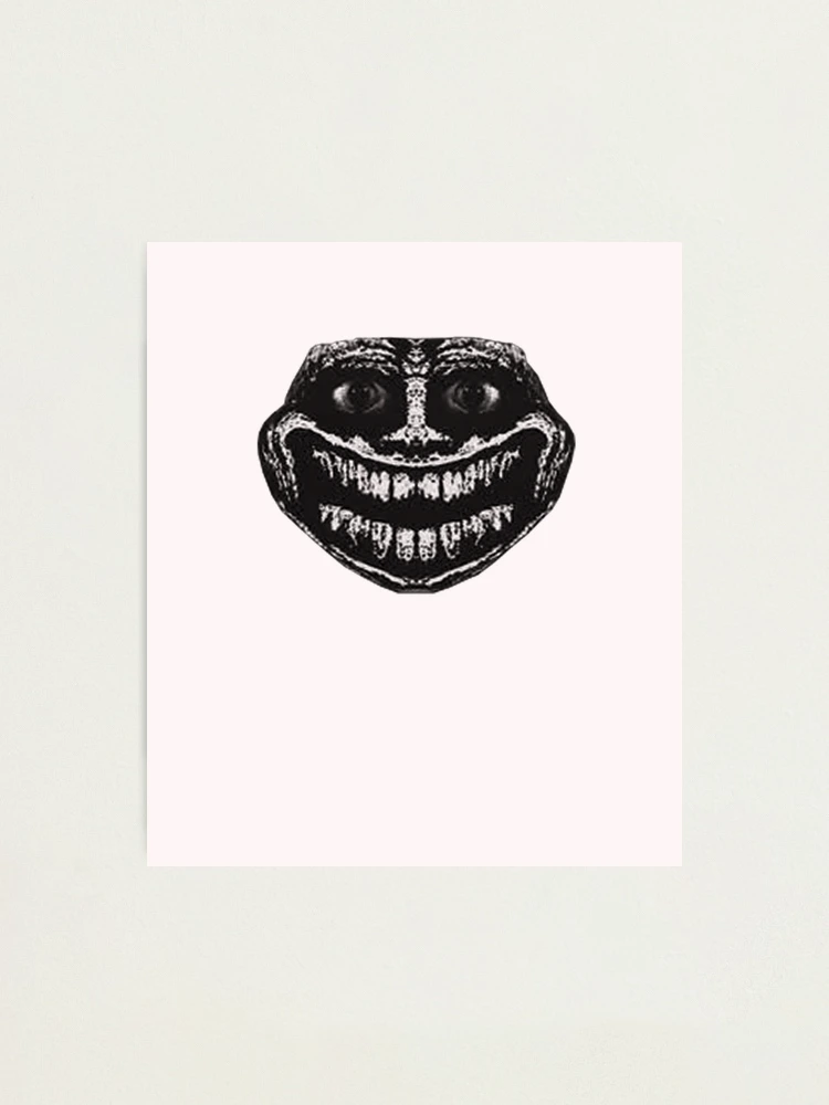 Creepy happy troll face Sticker for Sale by OHatef