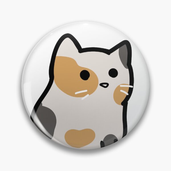 Item preview, Gato redondo de dibujos animados - Sentado designed and sold by HJacka.