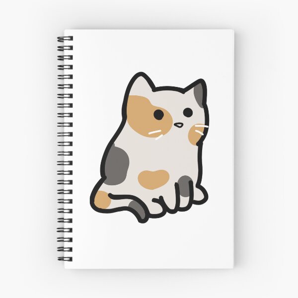 Aperçu de l'œuvre Chat de dessin animé rond - assis créée et vendue par HJacka.