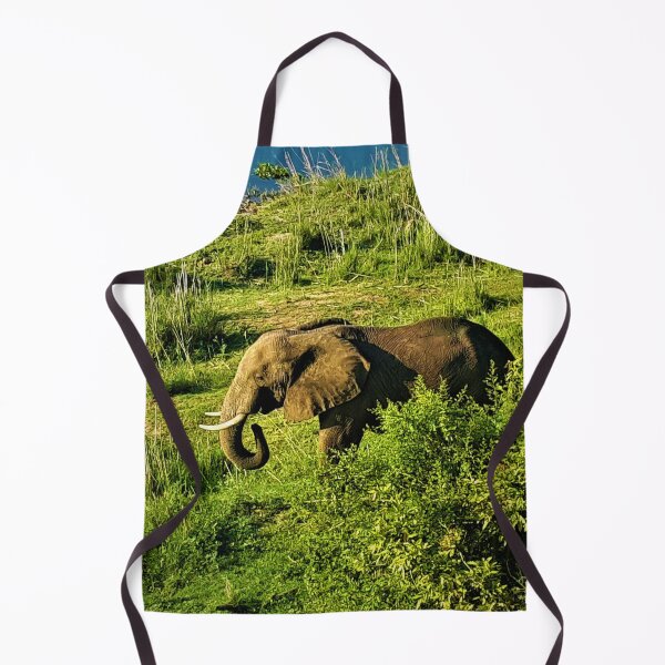 Item preview, Elephant on Crocodile River 2 designed and sold by Fitra Arts.