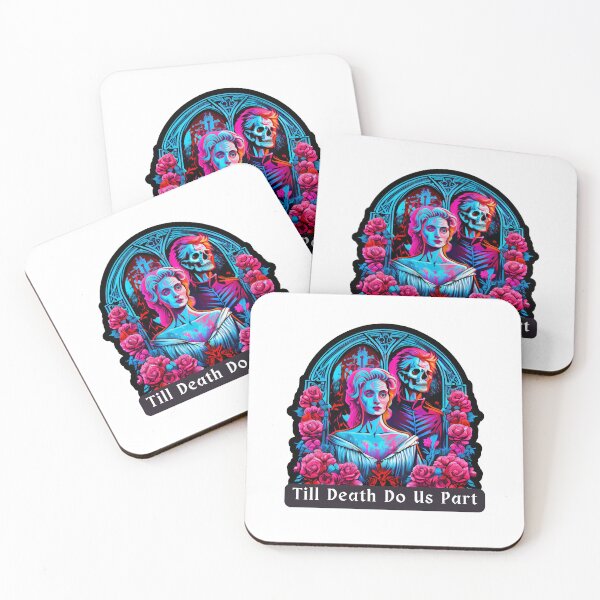 Item preview, Till Death Do Us Part Tee & Sticker Set designed and sold by Joyfulimaginery.