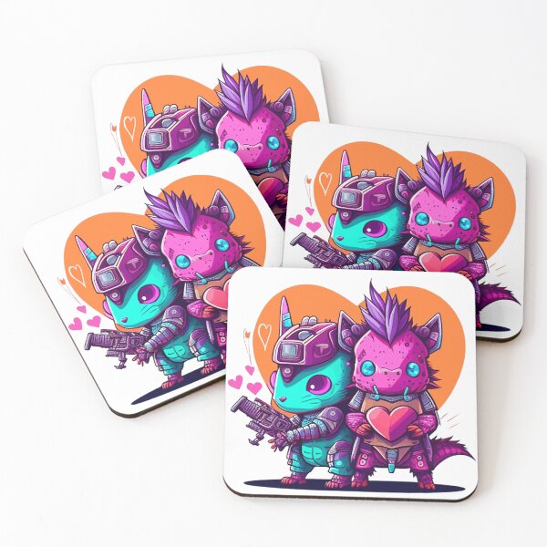Item preview, Valentine kawaii cyber pets designed and sold by gitarus.