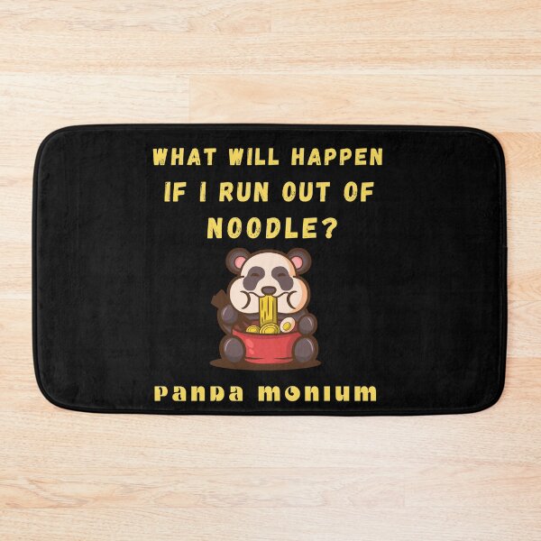 Item preview,  What Will Happen If I Run Out Of Noodle? PANDAMONIUM designed and sold by artfartzzz.