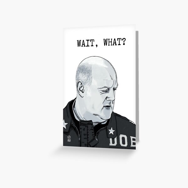 Item preview, Dara O’Briain, Taskmaster, Wait, What? designed and sold by Lucy  Chambers.