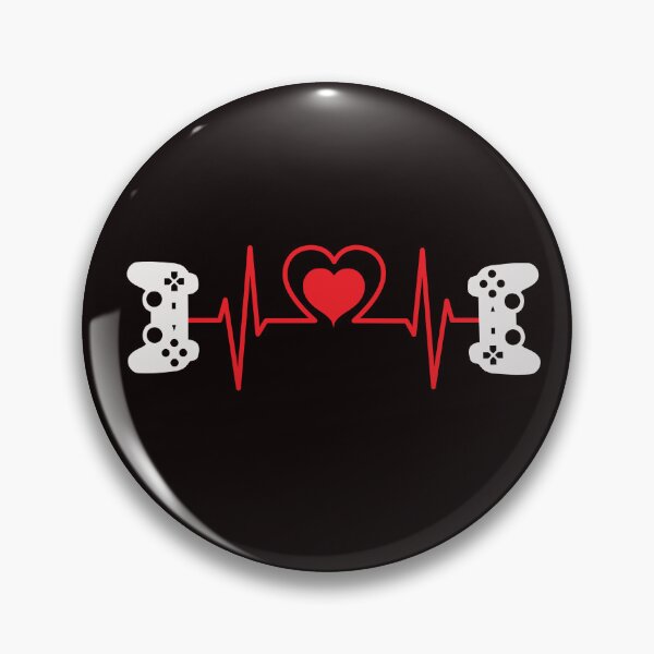 Item preview, Video Gamer Heart Controller Shirt Gamer Heartbeat Cute Valentine's day Boys Gift designed and sold by ZANNIX.