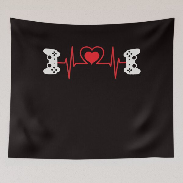 Item preview, Video Gamer Heart Controller Shirt Gamer Heartbeat Cute Valentine's day Boys Gift designed and sold by ZANNIX.