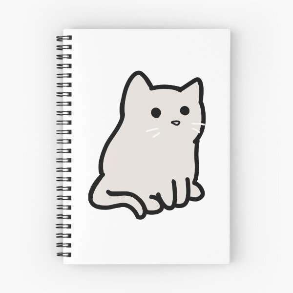 Artikelvorschau, Runde Cartoon Katze - Sitzend entworfen und verkauft von HJacka.