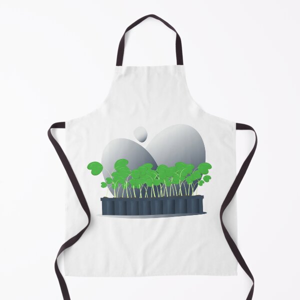 Item preview, Microgreens kit. Microgreens growing kit illustration. Organic microgreen designed and sold by ElenaPost.