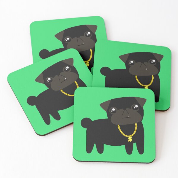Item preview,  Black Pug  designed and sold by Cakedecorcairns.
