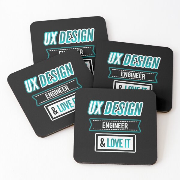 Item preview, Ux design Engineer and Love it, funny ux designer, funny designer designed and sold by mwebba2005.