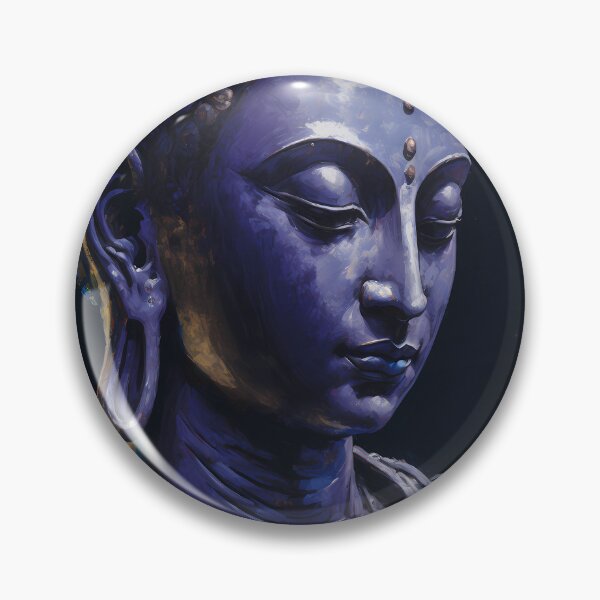 Item preview, The Path to Peace - Blue Buddha Art designed and sold by bharuarts.