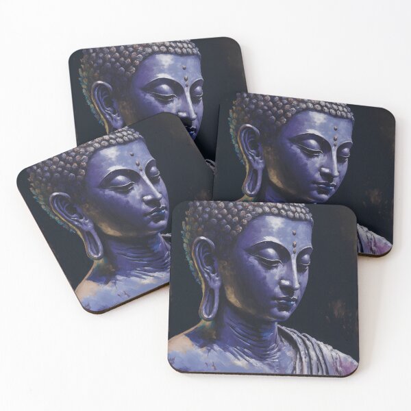 Item preview, The Path to Peace - Blue Buddha Art designed and sold by bharuarts.