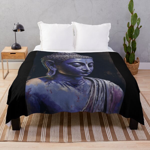 Item preview, The Path to Peace - Blue Buddha Art designed and sold by bharuarts.