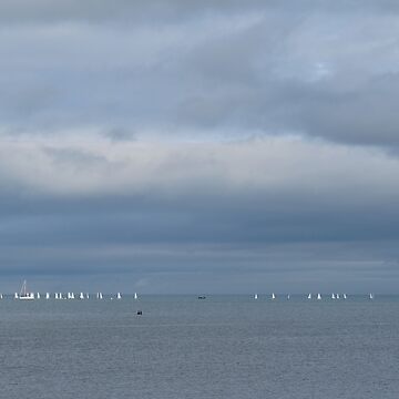 Artwork thumbnail, Boats at Sea by Armstrong-photo