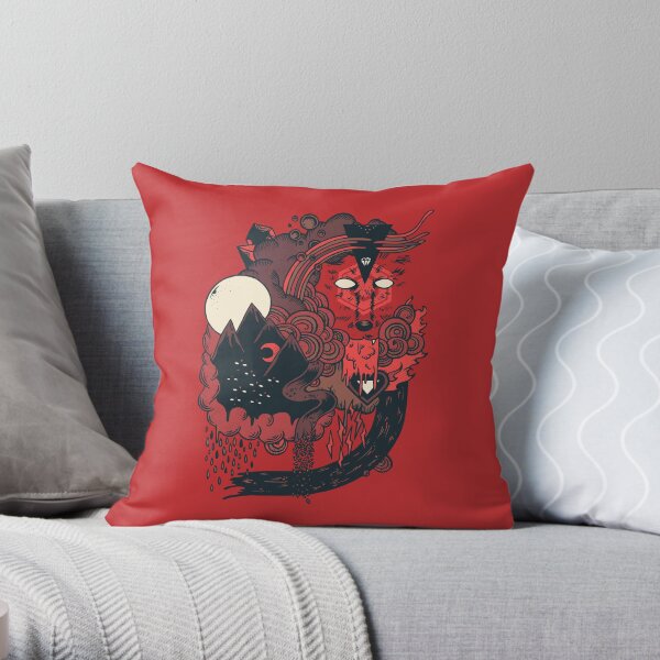 Leader of the Pack Throw Pillow