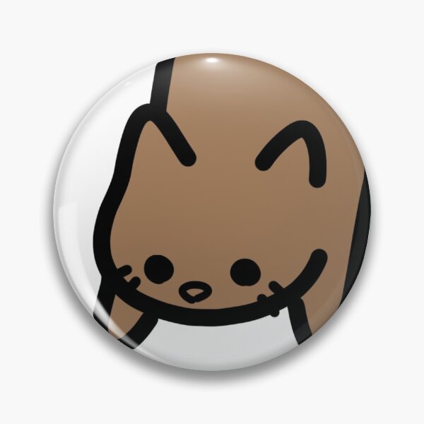 Item preview, Round Cartoon Cat - Jumping designed and sold by HJacka.