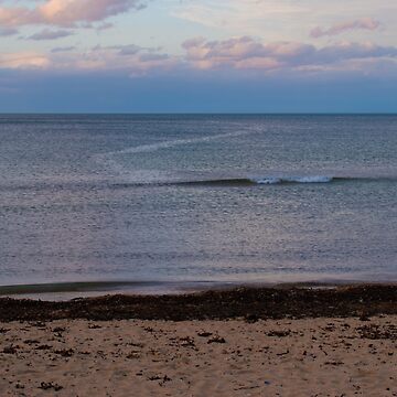 Artwork thumbnail, The Beach at Dusk by Armstrong-photo