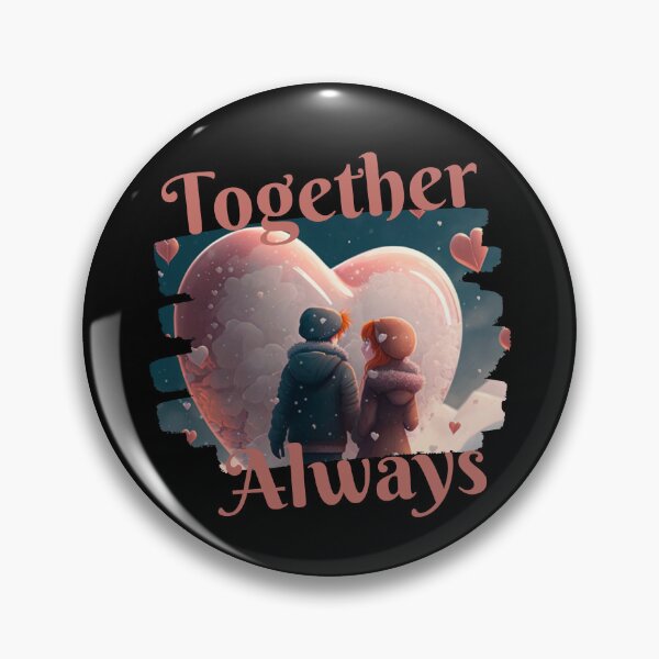 Item preview, Together Always - Couples - Love - Heart designed and sold by designerpriti.