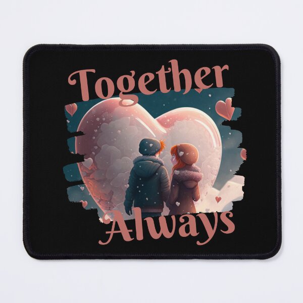 Item preview, Together Always - Couples - Love - Heart designed and sold by designerpriti.