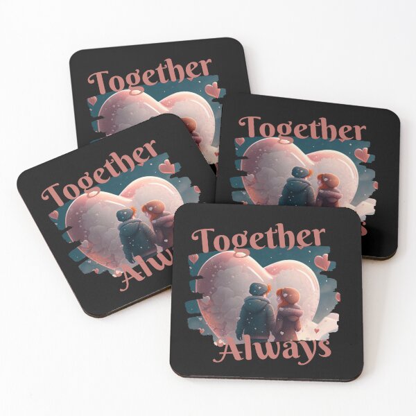 Item preview, Together Always - Couples - Love - Heart designed and sold by designerpriti.