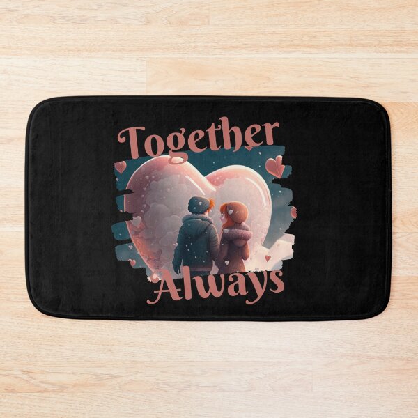 Item preview, Together Always - Couples - Love - Heart designed and sold by designerpriti.