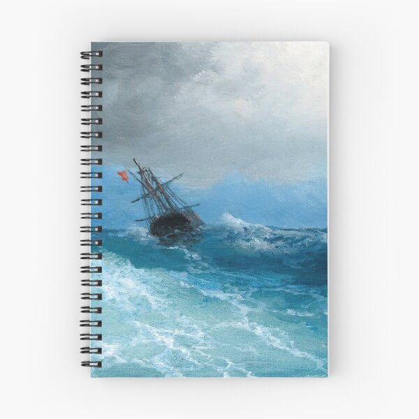 Item preview, Ship on Stormy Seas, Gathering Storm, 1899 by Aivazovsky designed and sold by nextstepdesigns.