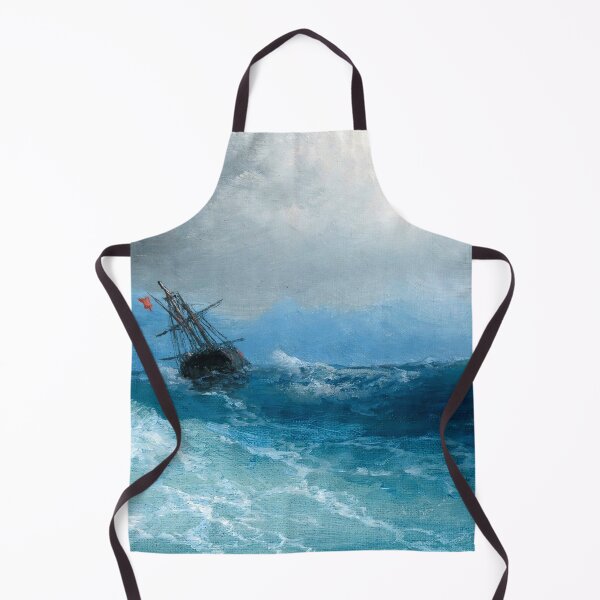 Item preview, Ship on Stormy Seas, Gathering Storm, 1899 by Aivazovsky designed and sold by nextstepdesigns.