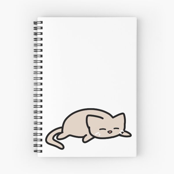 Item preview, Round Cartoon Cat - Sleepy designed and sold by HJacka.