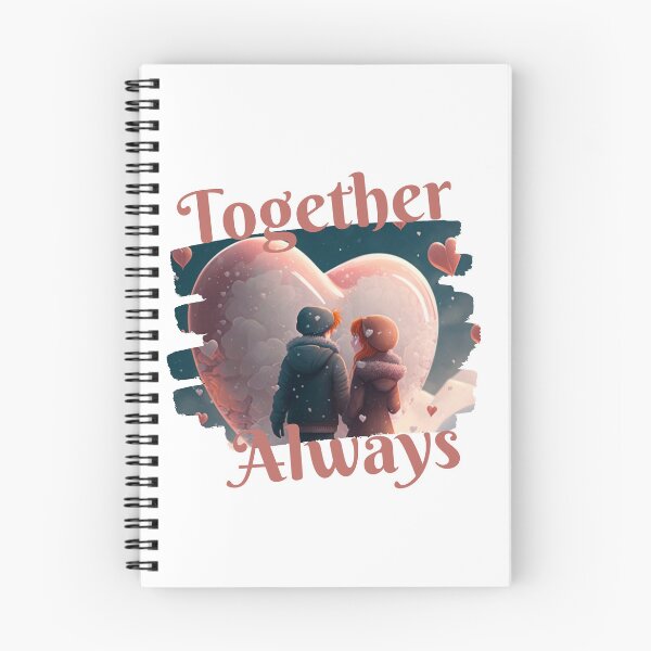 Item preview, Together Always - Couples - Love - Heart designed and sold by designerpriti.